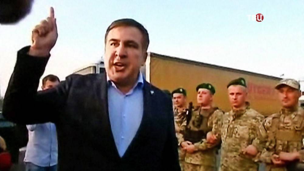 Вернувшийся в Незалежную Саакашвили взбудоражил украинцев