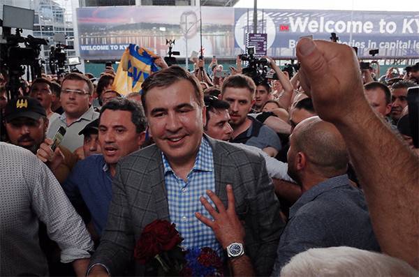 Михаил Саакашвили вернулся в Украину