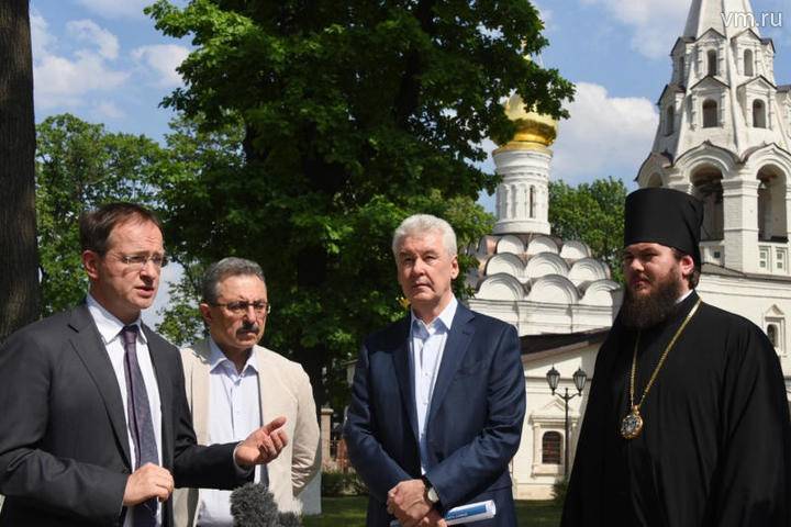 Сергей Собянин: Город активно будет помогать в реставрации Донского монастыря