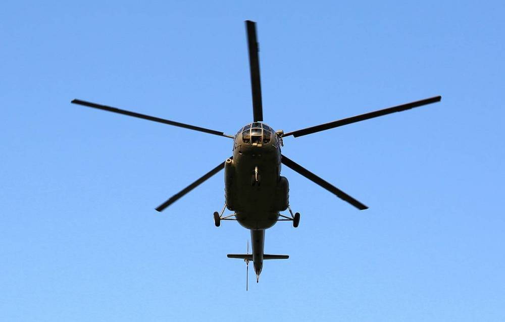 На Украине разбился военный вертолет