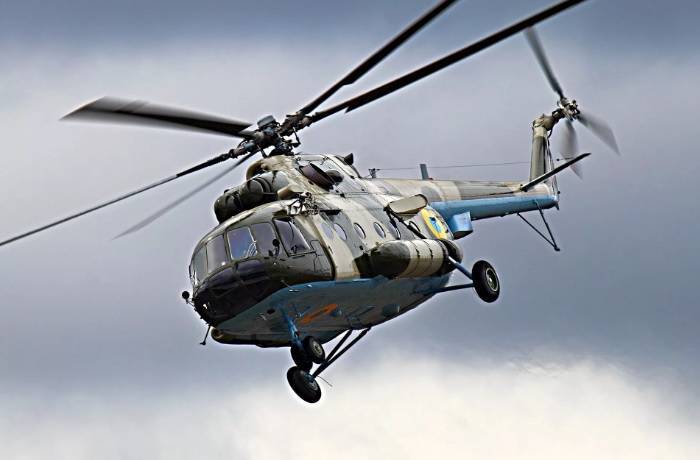 На Украине четверо военнослужащих погибли при крушении вертолета МИ-8