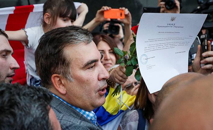 Eurasianet (США): очередное пришествие Саакашвили