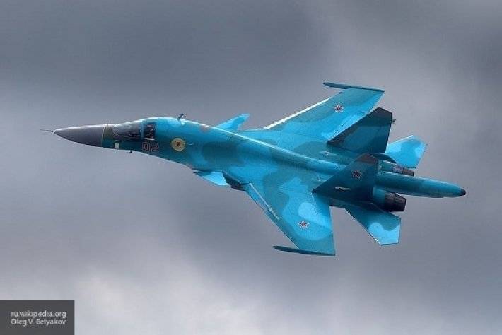 Видеозапись ракетного удара Су-34 опубликована в Сети