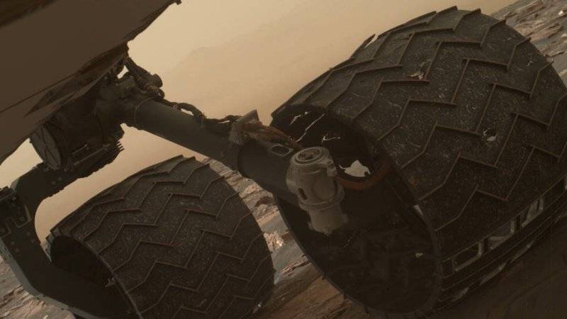 Марсоход Curiosity обнаружил гигантские залежи глины на Марсе