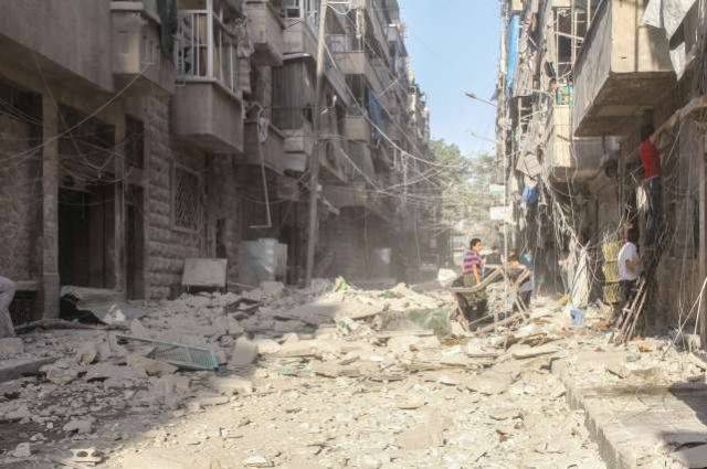 В Алеппо восстанавливают крупнейший городской рынок, разрушенный боевиками