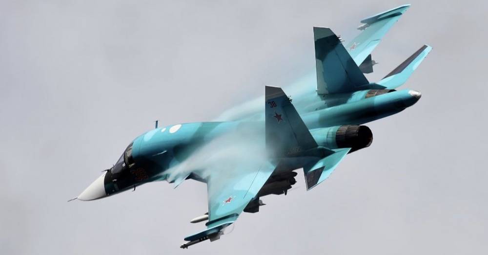 Су-34 похвастались ракетным ударом: видео