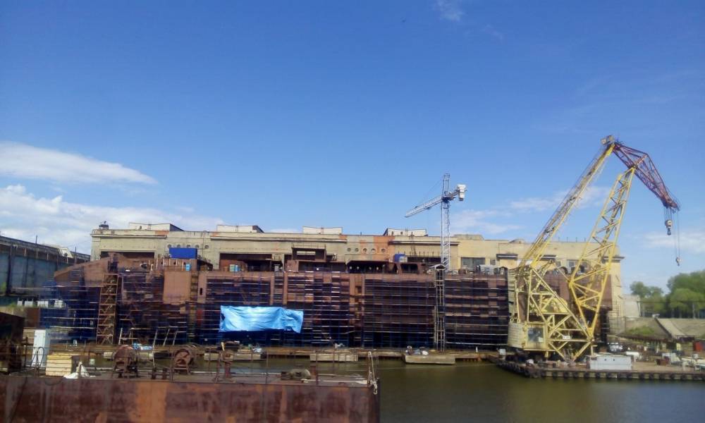 ОСК спустит на воду новый паром «Александр Деев» проекта CNF11CPD для Сахалина