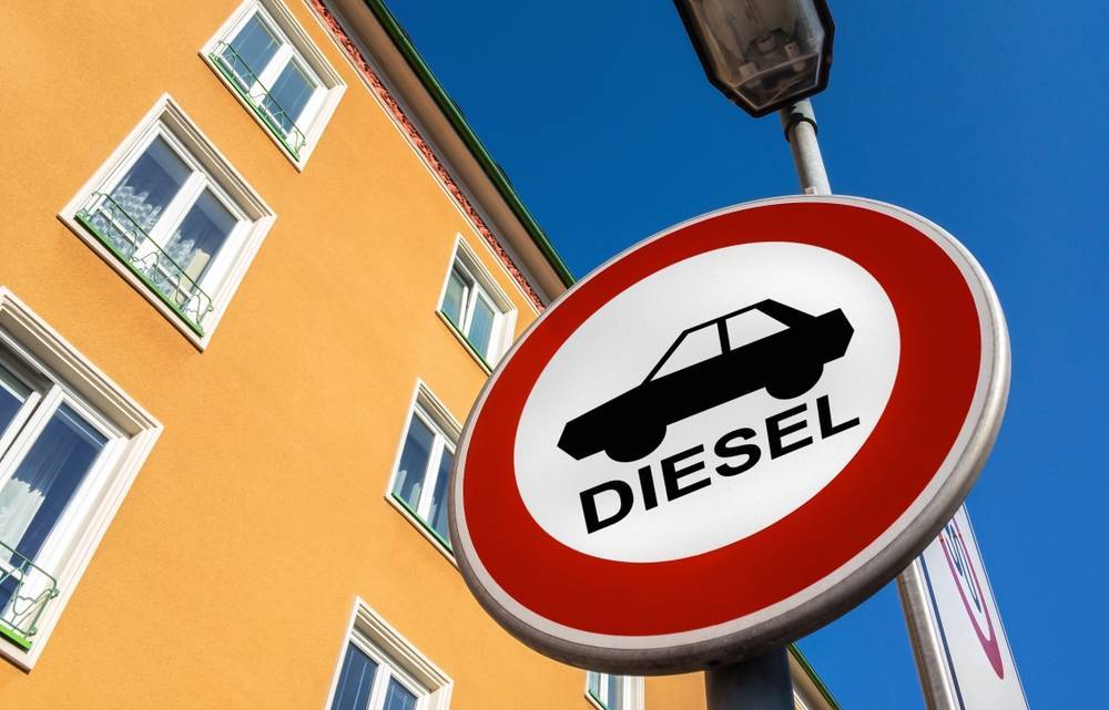 Запрет дизельных авто: с июня – Берлин и Дармштадт, затем еще два города