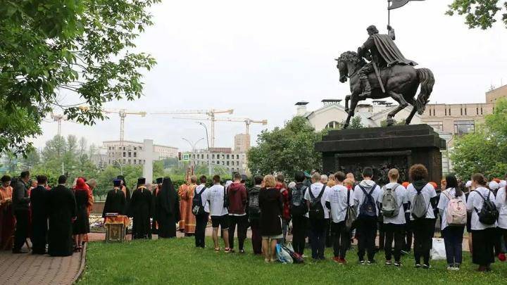 В Москве почтили память памятник русского князя Дмитрия Донского