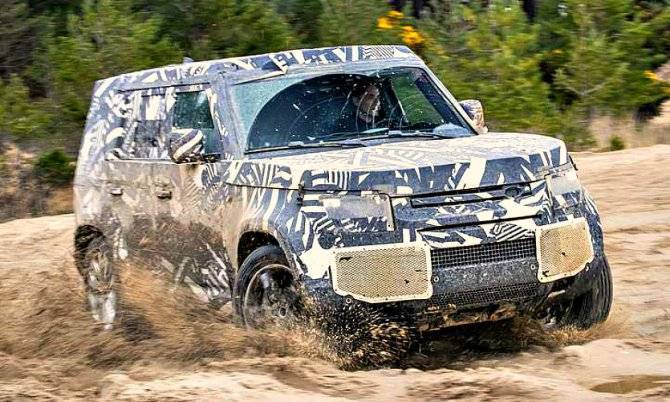Новый Land Rover Defender поехал в&nbsp;Африку
