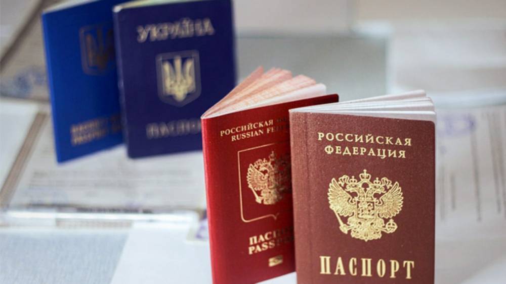 Киев признает незаконными выдаваемые жителям Донбасса российские паспорта