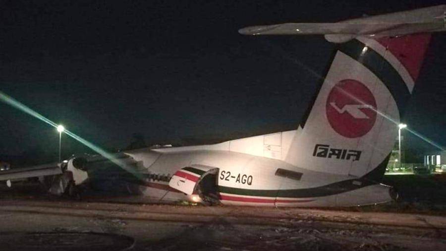 Названо число пострадавших при крушении самолета в аэропорту Мьянмы