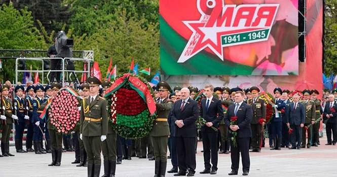 Лукашенко на Дне победы: «В Европе нет единства в борьбе за мир»