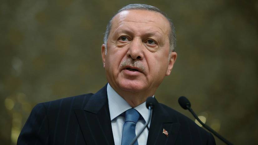 Эрдоган заявил о намерении Турции продолжить усилия по вступлению в ЕС