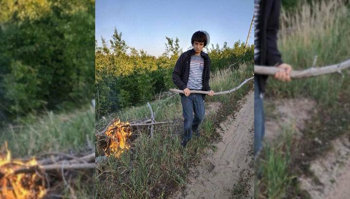 Поджигатель леса набросился с горящей дубиной на тольяттинского пенсионера