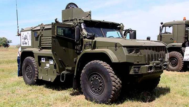 Российская армия представила новый автомобиль разведки