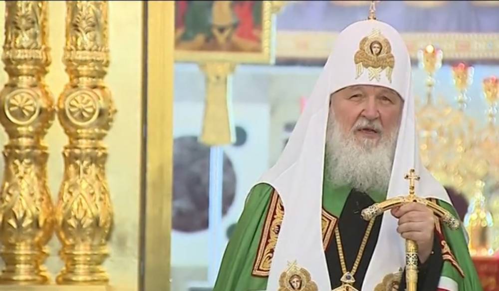 Патриарх Кирилл освятил Воскресенский собор