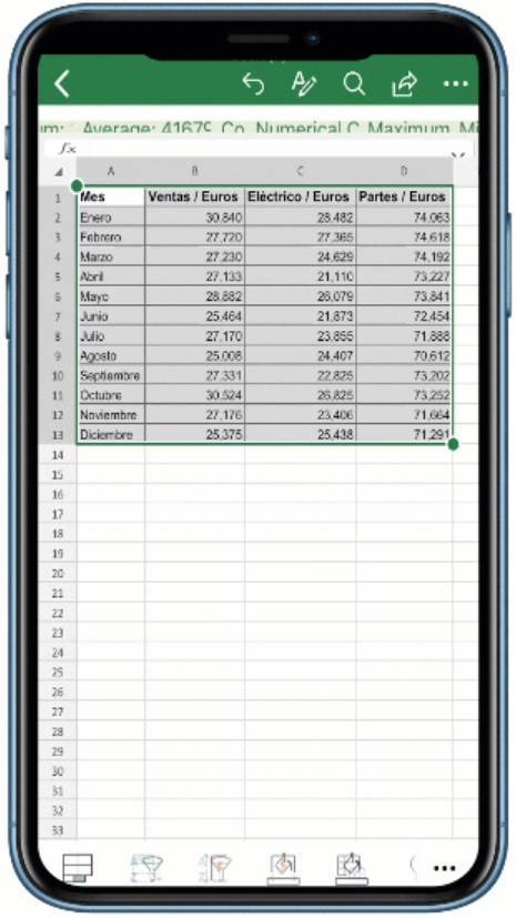 iPhone научили переводить в Excel фото бизнес-документов