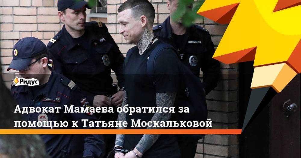 Адвокат Мамаева обратился за помощью к Татьяне Москальковой