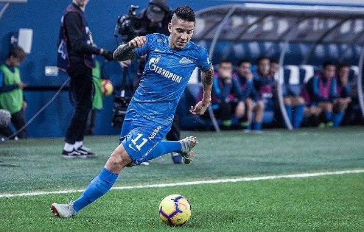 Себастьян Дриусси стал лучшим футболистом «Зенита» в мае