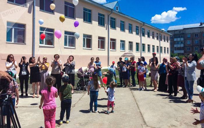 В Гюмри открылся детсад для детей российских военнослужащих