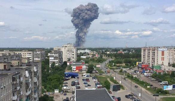 В Дзержинске произошли взрывы в цехе по производству взрывчатки