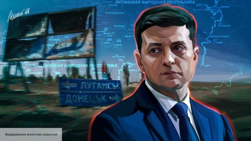 Эксперт объяснил, почему партия Зеленского обошла в своей программе тему Донбасса