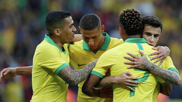 Cборная Бразилии забила семь мячей в ворота Гондураса в товарищеском матче