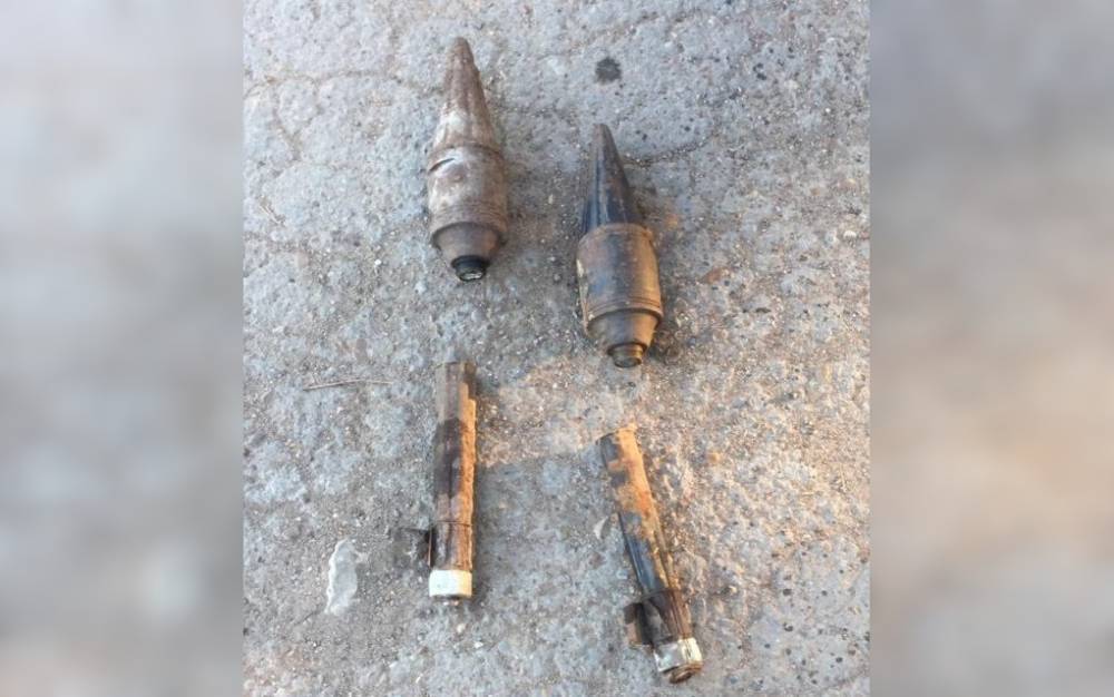 Житель Уфы обнаружил два снаряда возле мусорных контейнеров