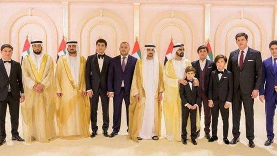 Сын и внук Шавката Мирзиёева побывали на свадьбе сыновей эмира Дубая | Вести.UZ