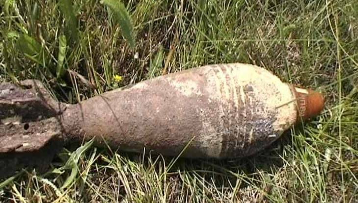 Под Жуковкой в поле обнаружили бомбу и снаряд