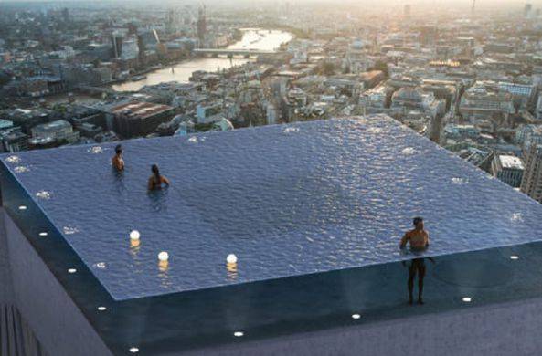 В Лондоне построят обзорный бассейн без лестниц / Моя Планета