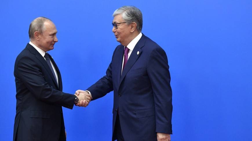 Путин поздравил Токаева с победой на выборах и пожелал ему успеха