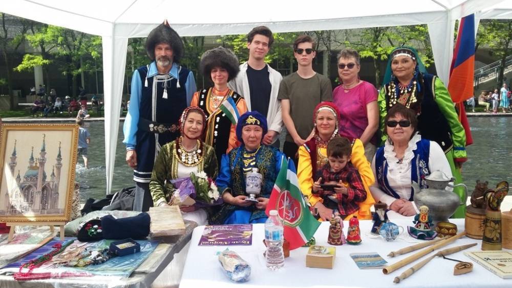 Башкиры Канады впервые приняли участие в фестивале Taste of Russia
