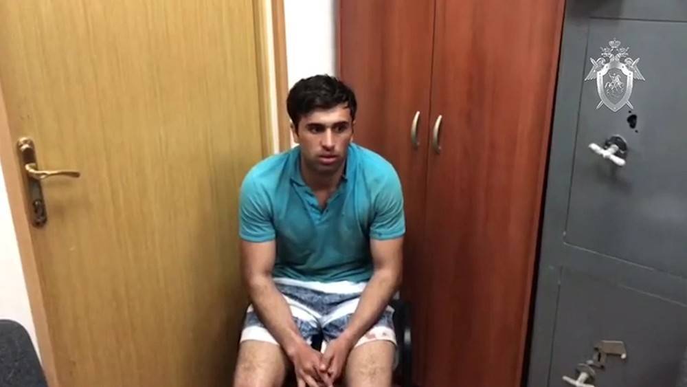 Видео допроса подозреваемого в убийстве спортсмена в Москве
