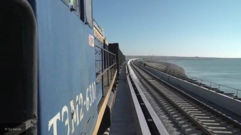 Политолог обозначил важность запуска поездов по Крымскому мосту