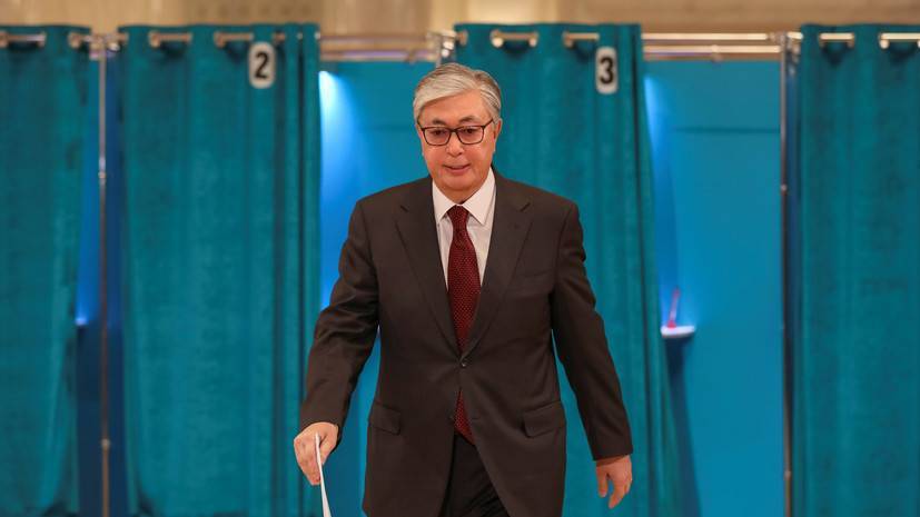 ЦИК: Токаев одержал победу на выборах президента Казахстана