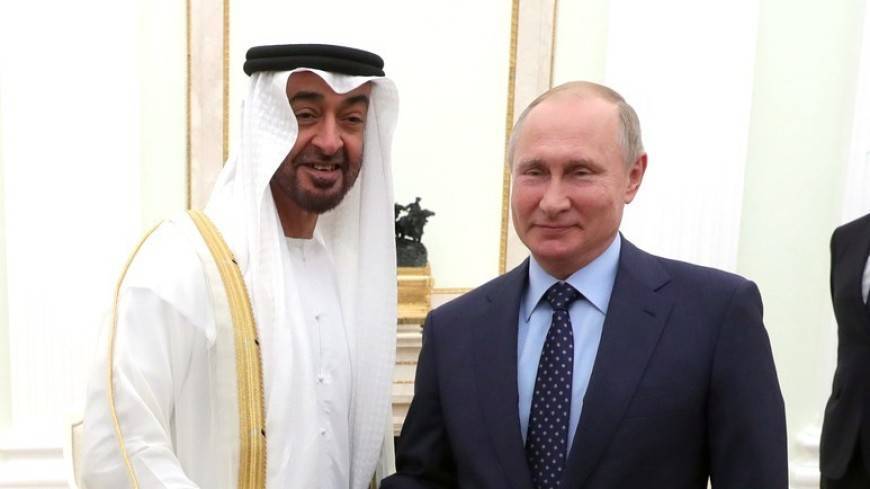 Путин и принц Абу-Даби обсудили по телефону стратегическое партнерство