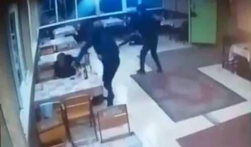 Хулиганы в масках избили посетителей кафе в Карагандинской области (фото, видео)
