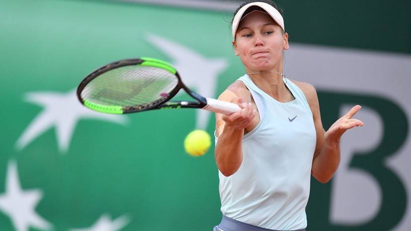 Кудерметова обыграла Жабер в первом круге теннисного турнира в Хертогенбоше