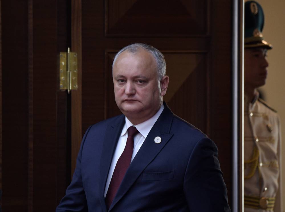 Президент Молдавии заявил о готовящемся на него покушении