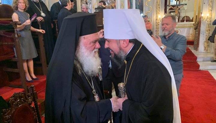 Архиепископ Иероним не будет служить литургию с главой раскольнической «ПЦУ»