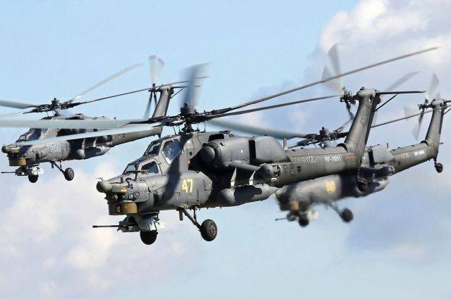 В Минобороны РФ сообщили о закупке почти ста вертолетов Ми-28НМ