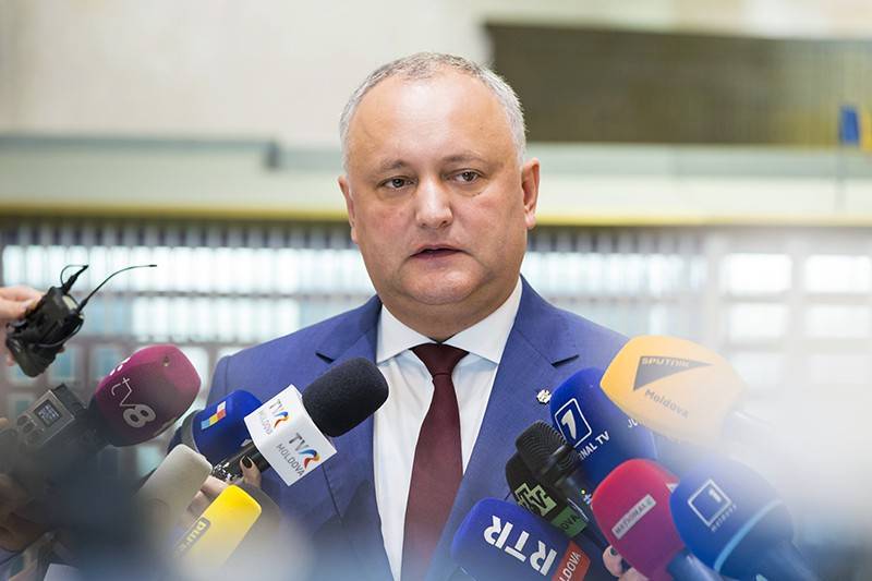 Додон рассказал о преодолении кризиса в Молдавии