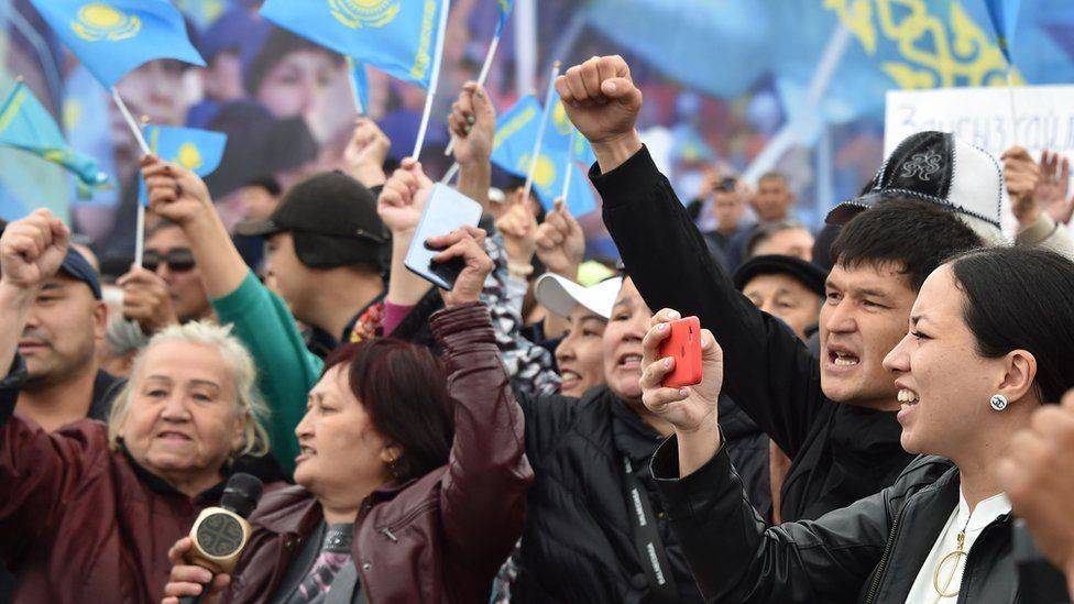 Протесты в Казахстане в день выборов организовывались экстремистами из-за рубежа