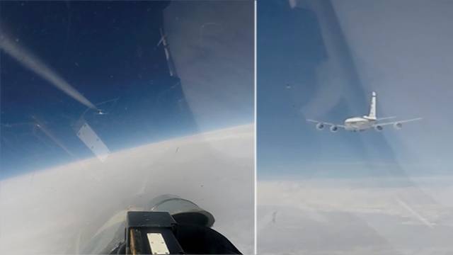 Су-27 не дал самолетам США и Швеции пересечь границу России над Балтикой