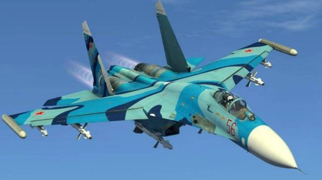 Российский истребитель Су-27 перехватил самолеты-разведчики США и Швеции