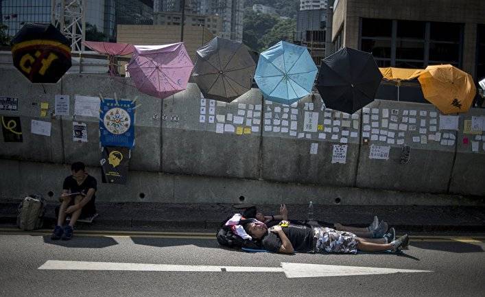 Хуаньцю шибао (Китай): сговор оппозиции с Западом не в силах раскачать ситуацию в Гонконге