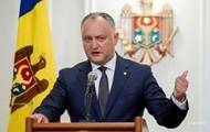 Додон отменил роспуск парламента Молдовы