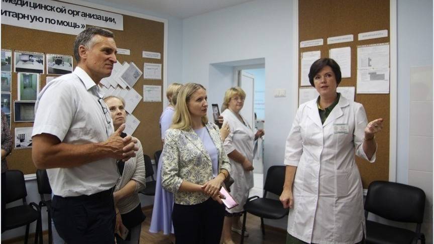 Воронежская делегация посетила медучреждения Кировской области